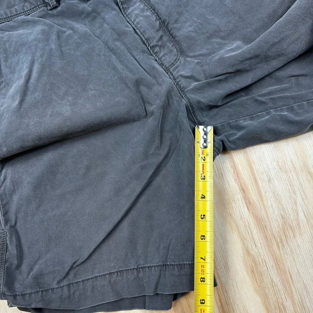 Tommy Bahama Shorts Mens 36‎ Dark Brown Tencel Blend Chino Short